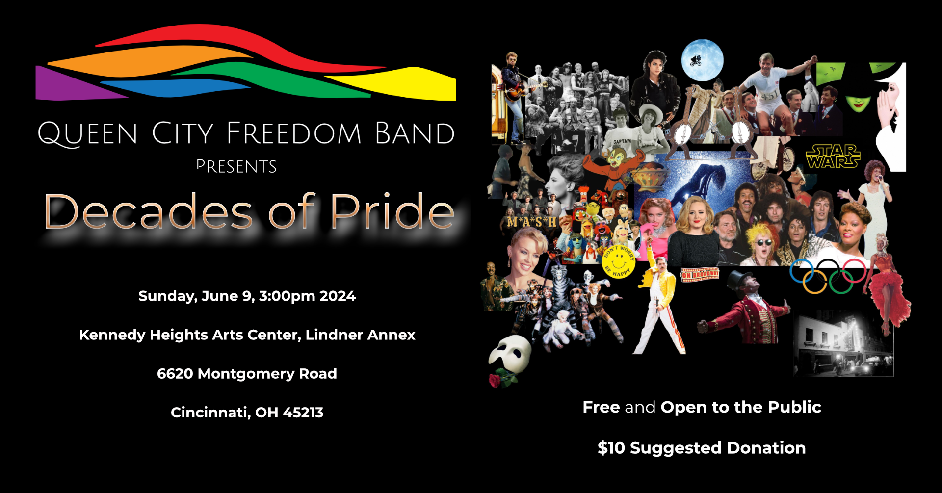 Decades of Pride poster