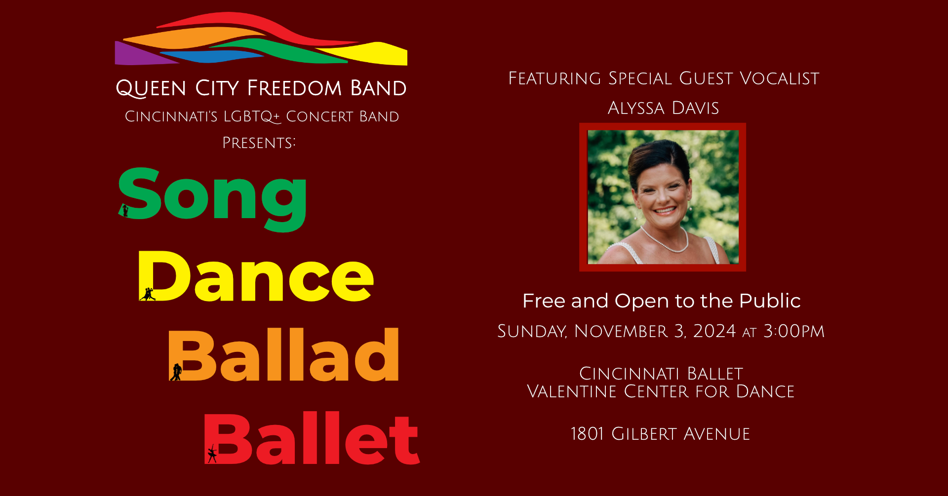 Song, Dance, Ballad, Ballet poster